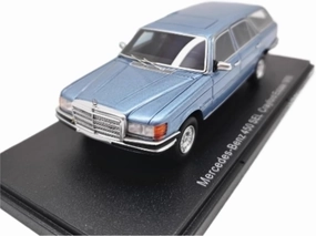 Scale Model 1/43 for Mercedes 450 SEL Crayford Estate 1976 Wagon Wagon Incredible Diecast Vehicle Replica Model Coupe Simulation