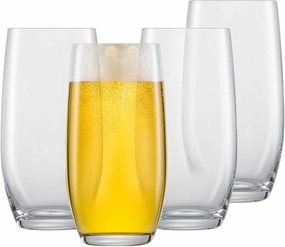 Schott Zwiesel Beer Glass For You (Set of 4), Classic Shaped Drinking Glasses for Beer, Dishwasher Safe Tritan Crystal Glasses, Made in Germany (Item No. 121873)