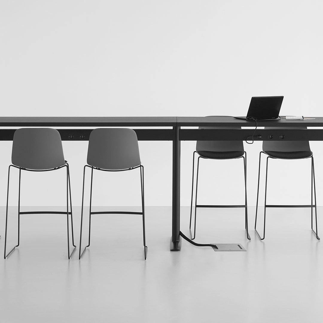 Seela Bar Stool - Seat Upholstered