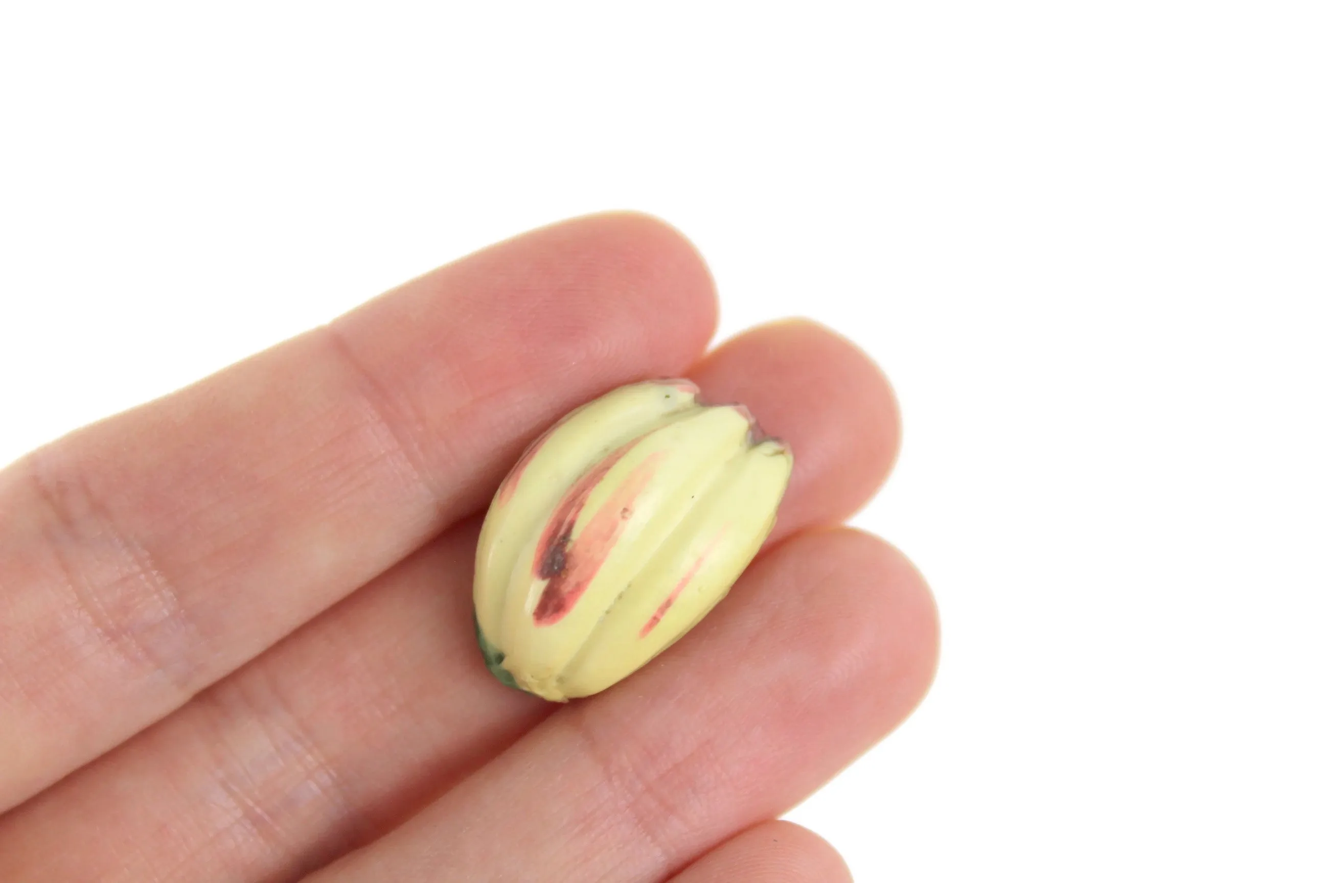 Set of 3 Vintage 1:12 Miniature Dollhouse Plastic Fruit & Vegetables