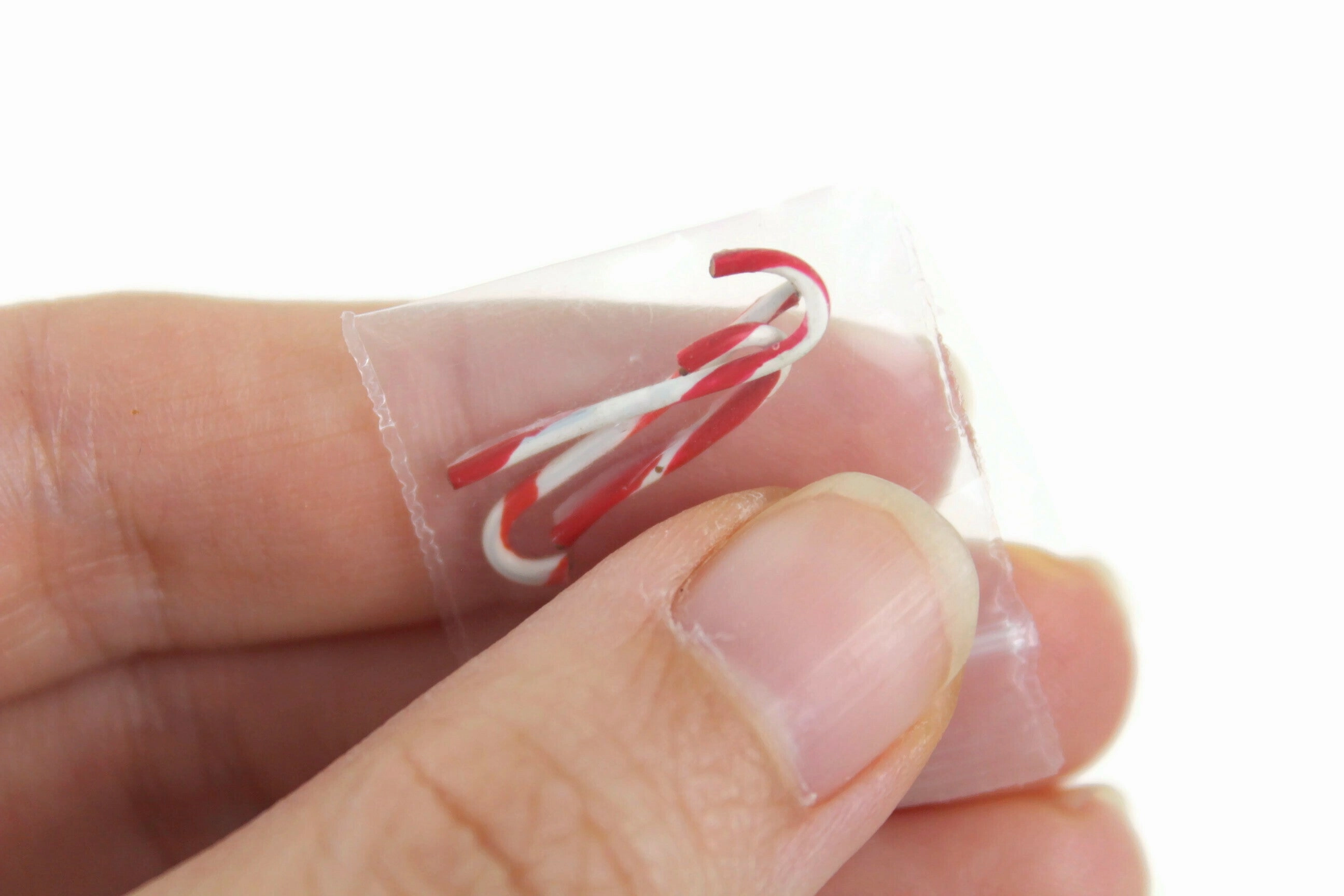 Set of 3 Vintage 1:12 Miniature Dollhouse Candy Canes