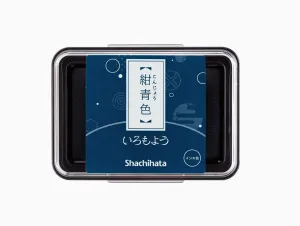 Shachihata Ink Pad - Dark Blue