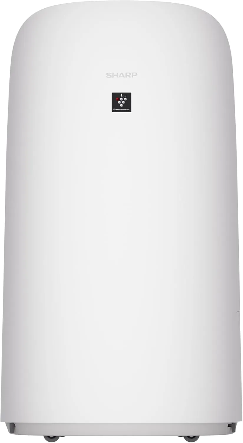 SHARP Smart Air Purifier and Humidifier compatible w/Alexa & Google Asst. Plasmacluster™ Ion Technology & Triple Filtration, incl True HEPA Filter. Covers up to 2,603 sq ft for XL Rooms. KCP110UW
