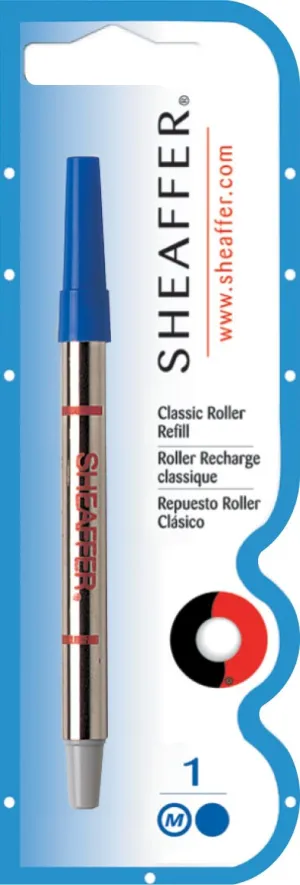 Sheaffer Rollerball Refills - Classic Blue (Pack of 4)