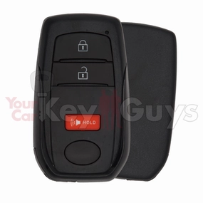 SHELL Replacement for 2023-2025 Toyota 3B Smart Key HYQ14FBX HYQ14FBW