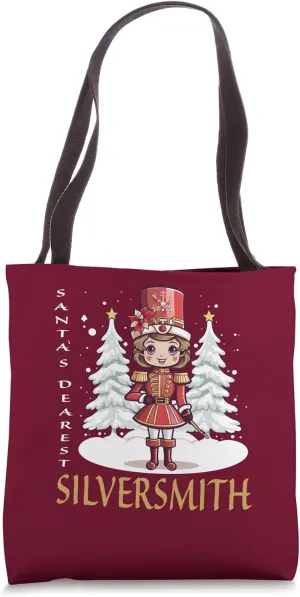 Silversmith Christmas Classic Female Nutcracker Tote Bag