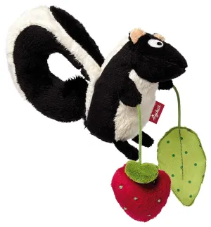 Skunk Textile Clip Mobile for Car Seat
