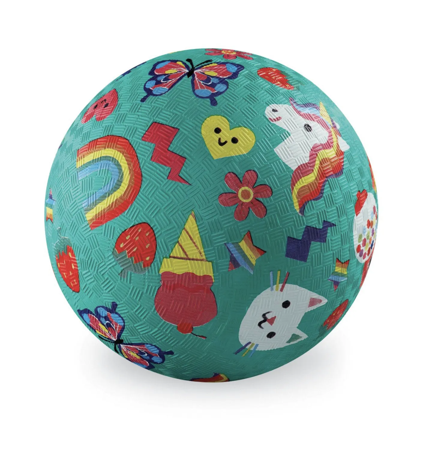 Smiley 7" Playground Ball