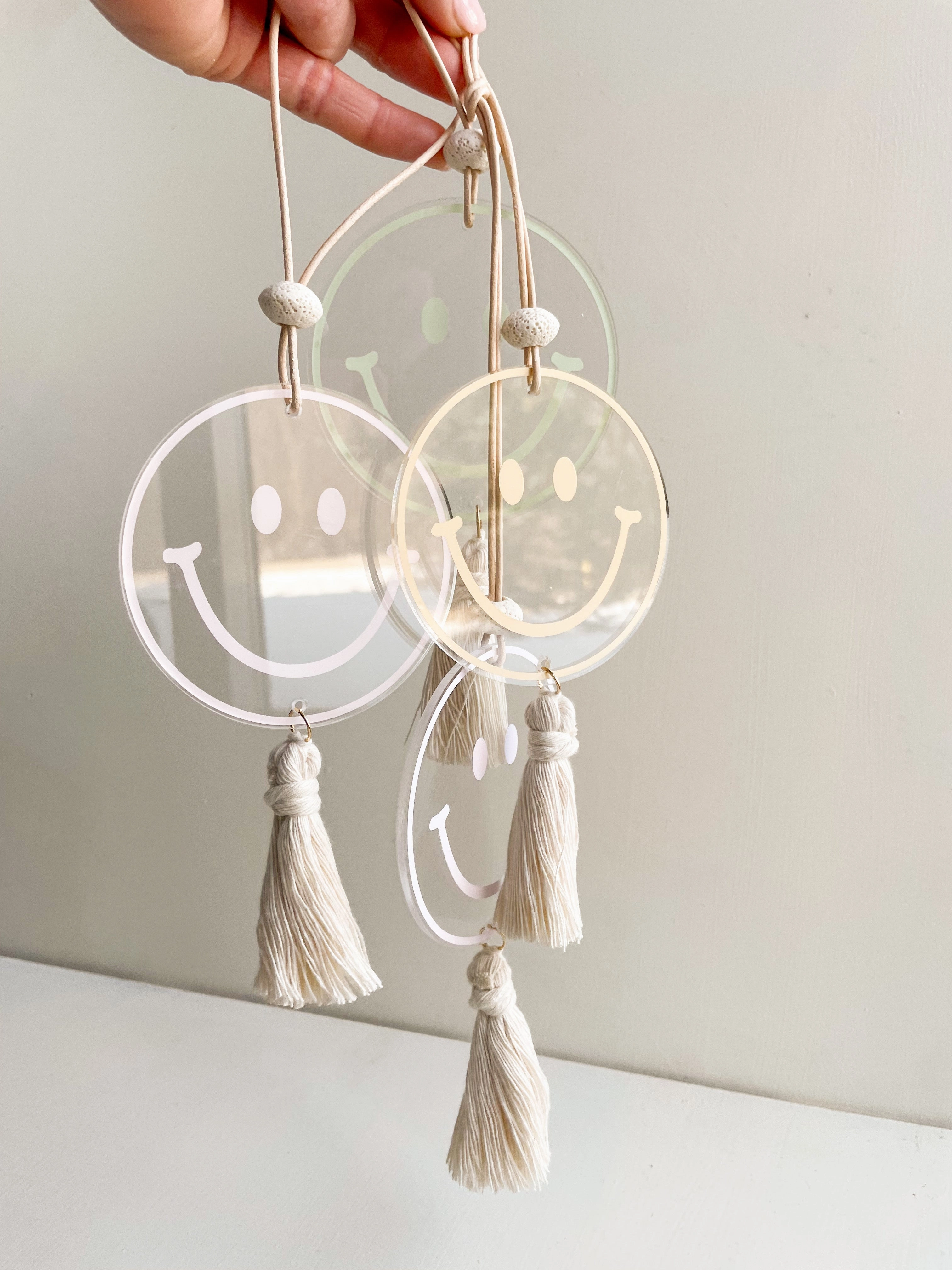 Smiley Car Charm Diffuser