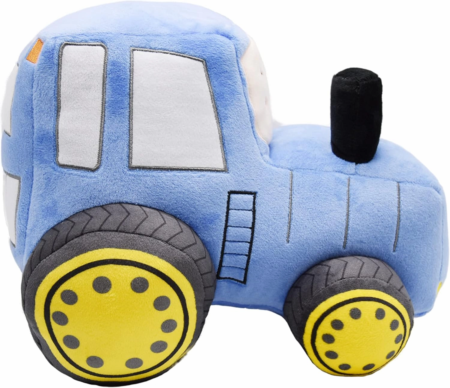 Soft Plush Tractor Stuffed Truck Toy Super Cute Car Plushie Throw Pillow Excellent Gifts for Kids or Birthday Party 12 Inches (Blue)