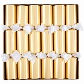 Solid Gold Celebration Crackers - 6 Per Box