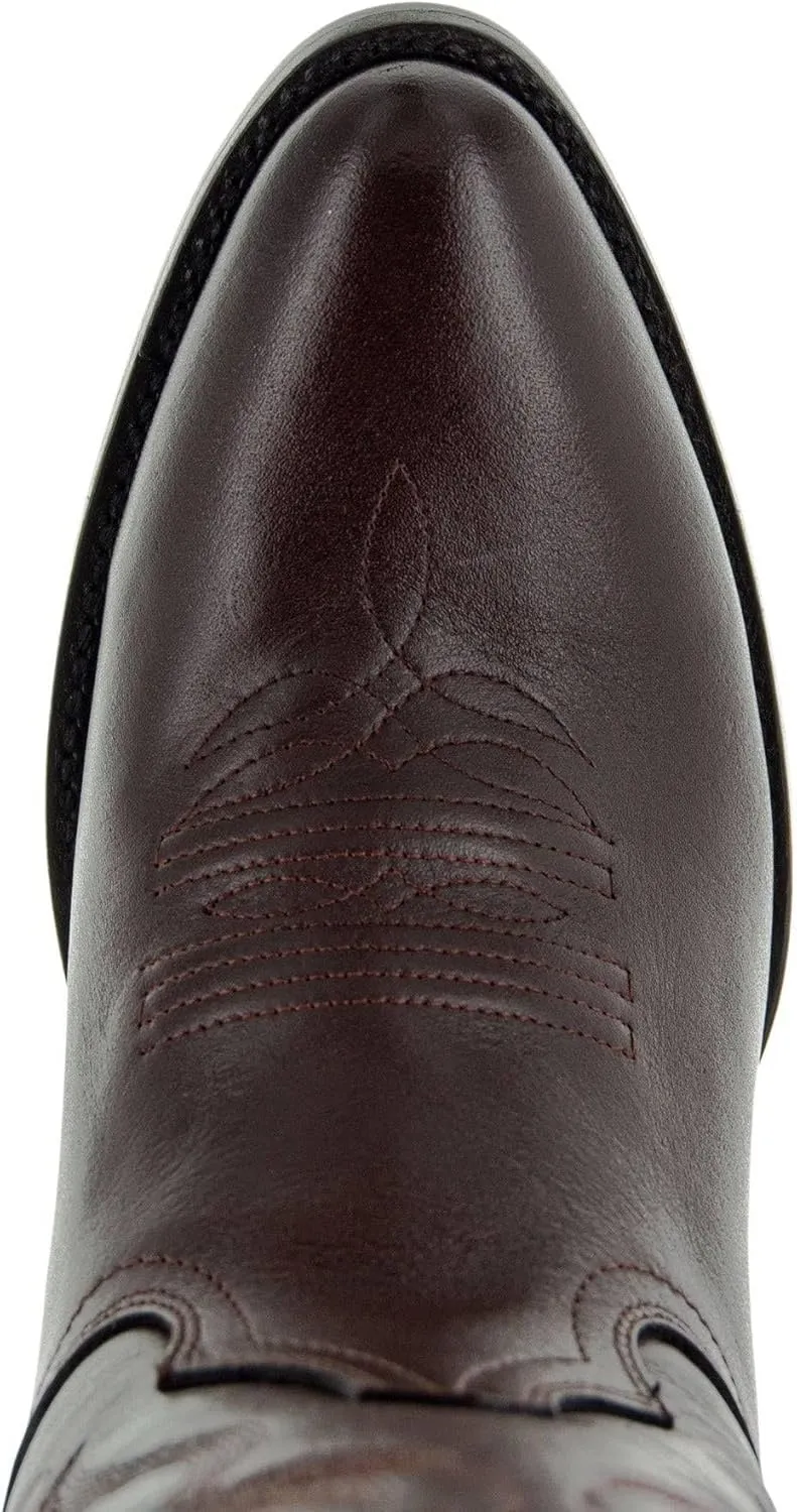 Soto Boots Mens Classic Round Toe Cowboy Boots H7001