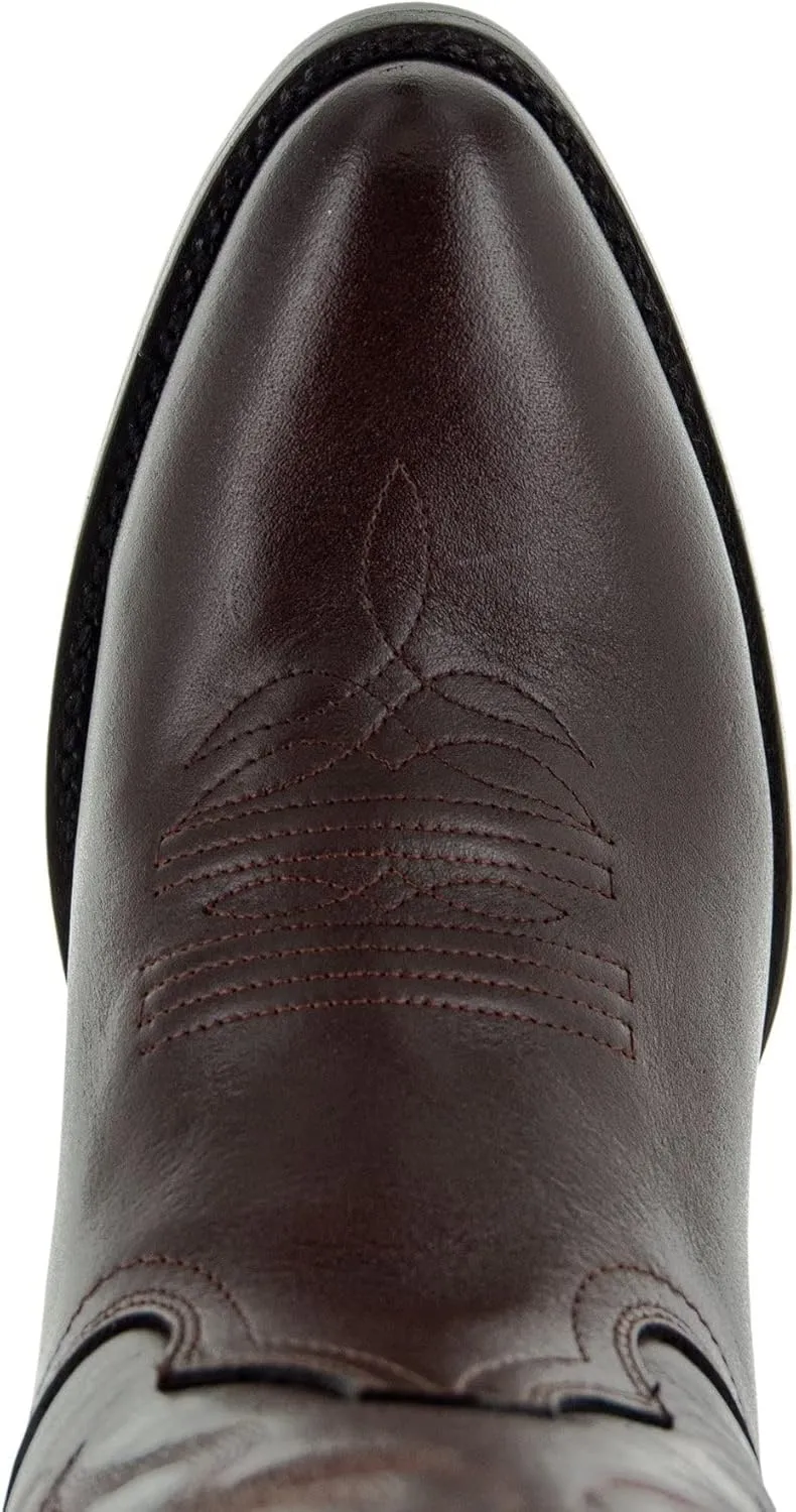 Soto Boots Mens Classic Round Toe Cowboy Boots H7001