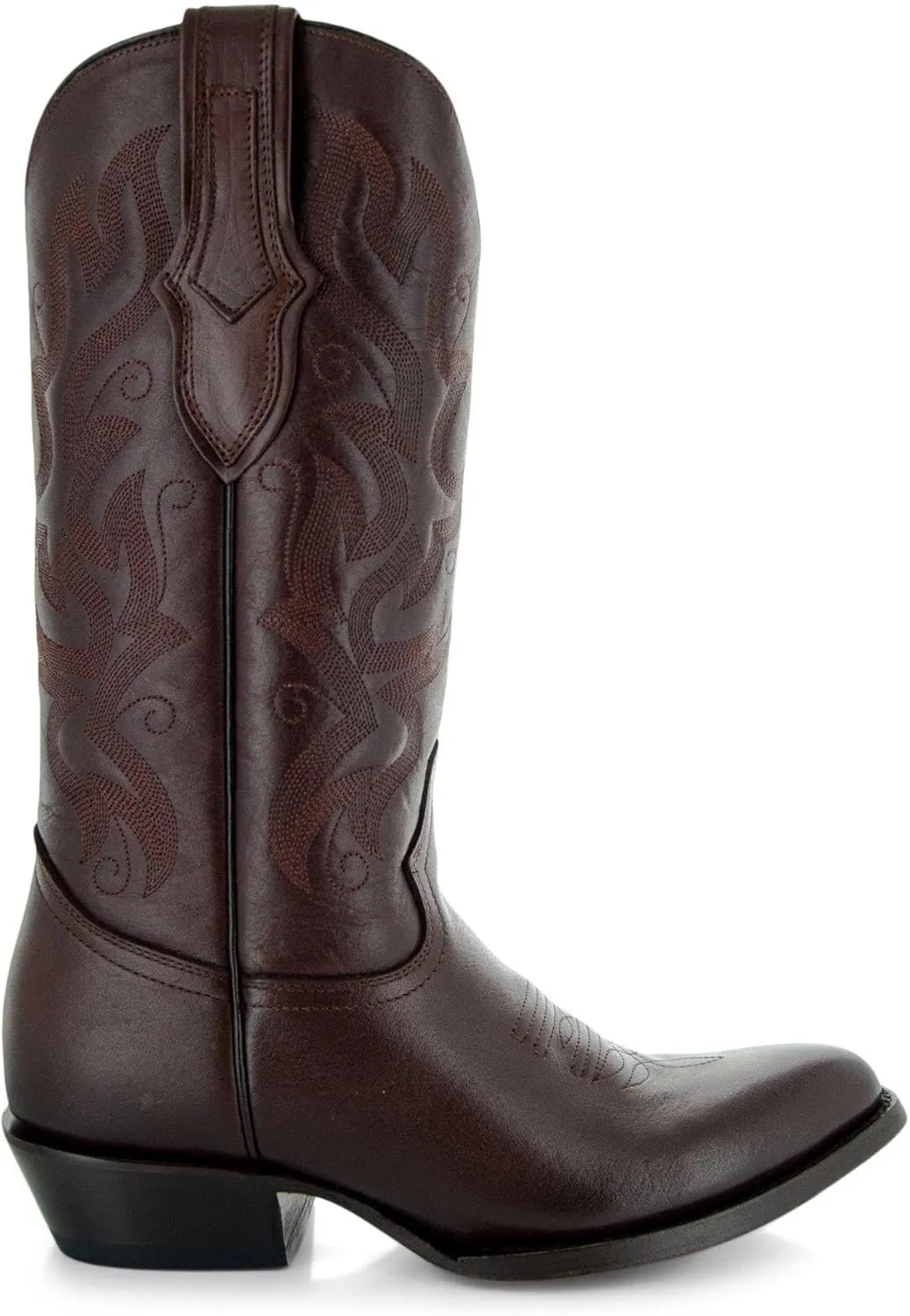 Soto Boots Mens Classic Round Toe Cowboy Boots H7001