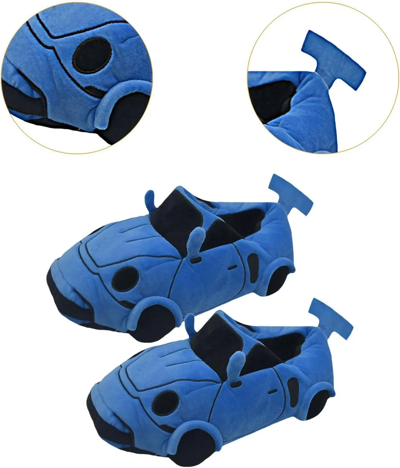 Sports Car Shaped Slippers Floor Slippers Cute Family Anti Slip House Slides