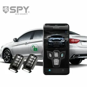SPY One Way LC209 Smart Car Alarm System -Security Universal Remote Bluetooth