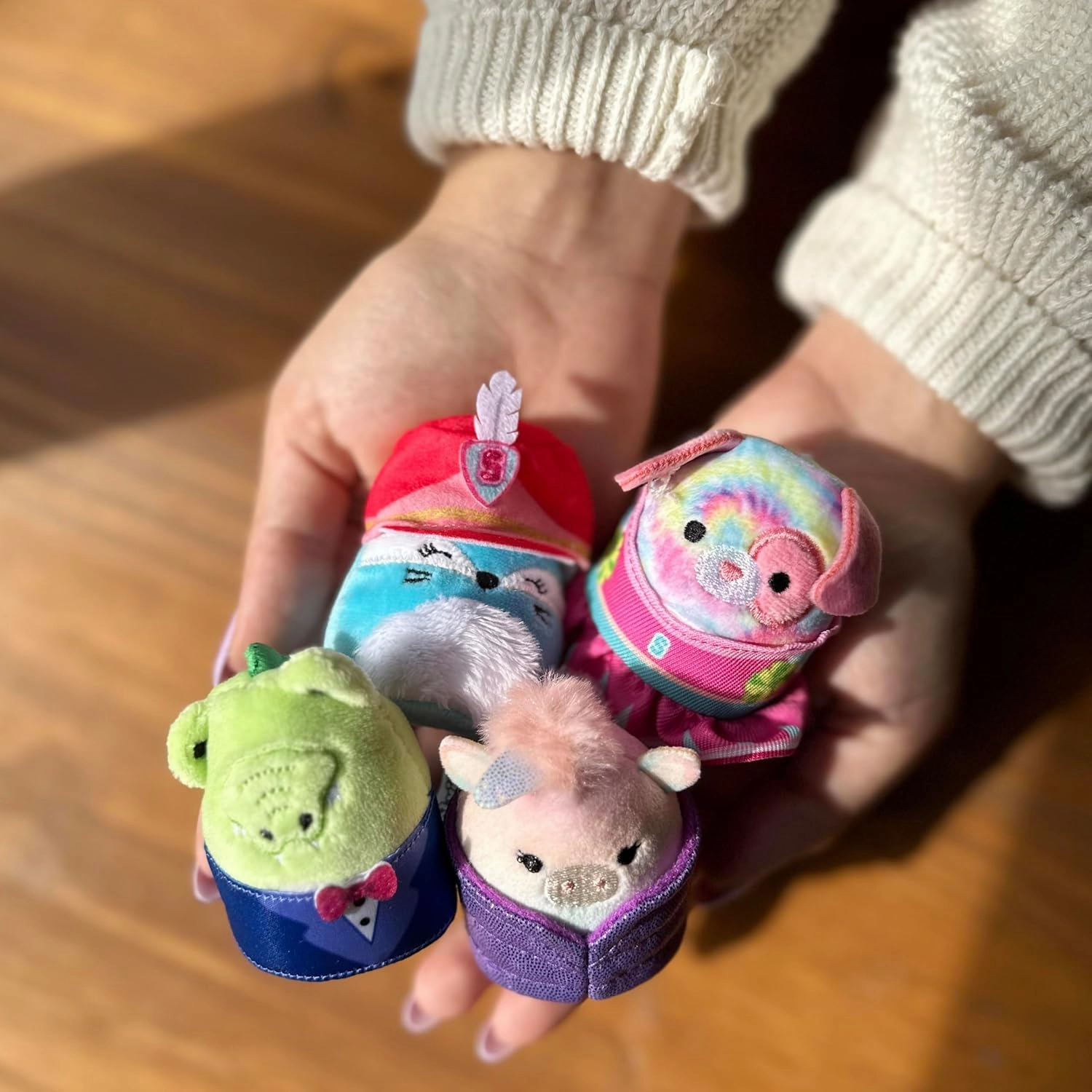 Squishmallows Squishville Series 10 Mini Mystery Plush (2 Pack) Official Jazwares Plush - Collectible Soft & Squishy Blind Capsules - Styles May Vary - Gift for Boys, Girls & Kids
