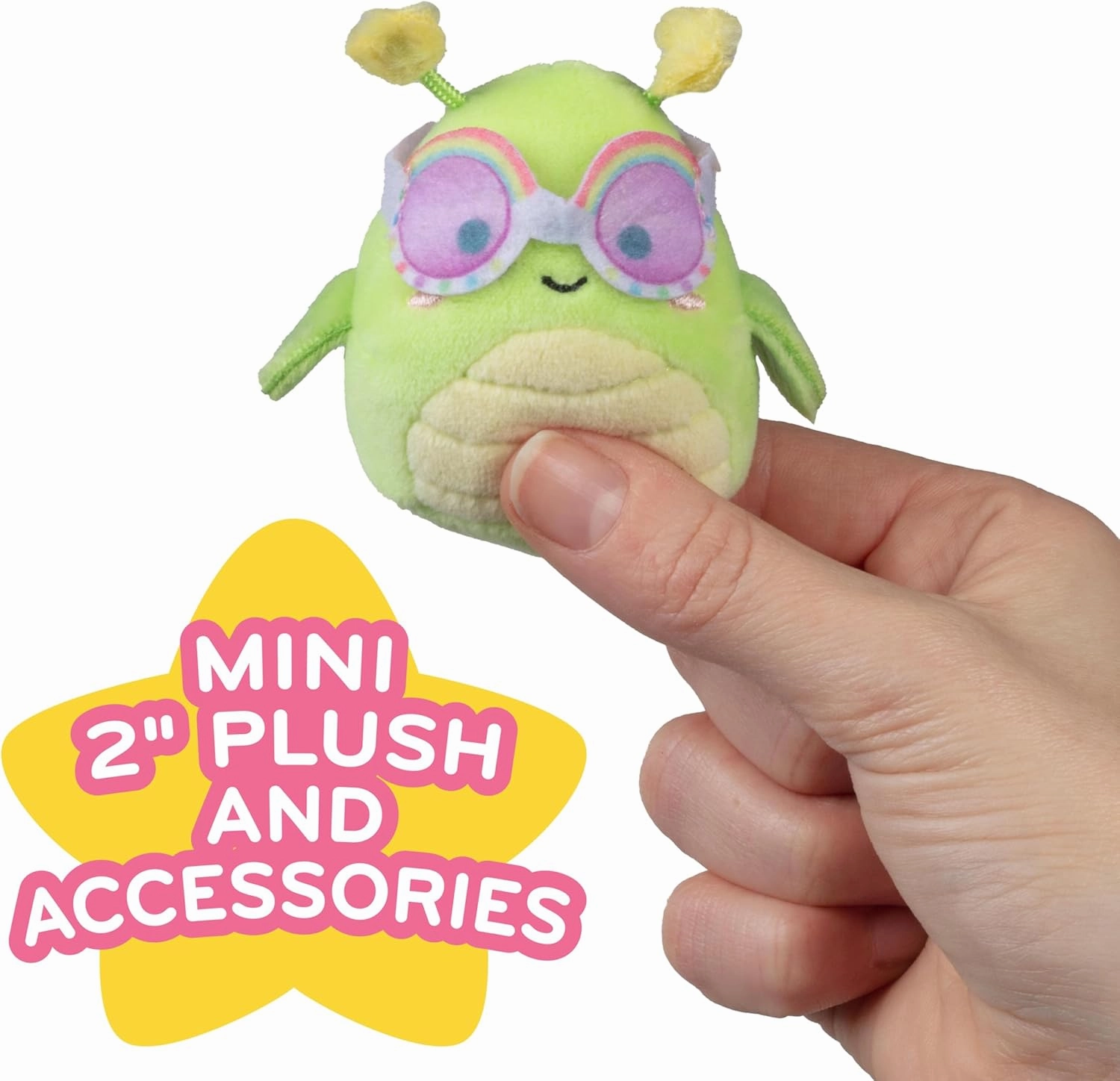 Squishmallows Squishville Series 12 Mini Mystery Plush (3 Pack) Official Jazwares Plush - Collectible Soft & Squishy Blind Capsules - Styles May Vary - Gift for Boys, Girls & Kids