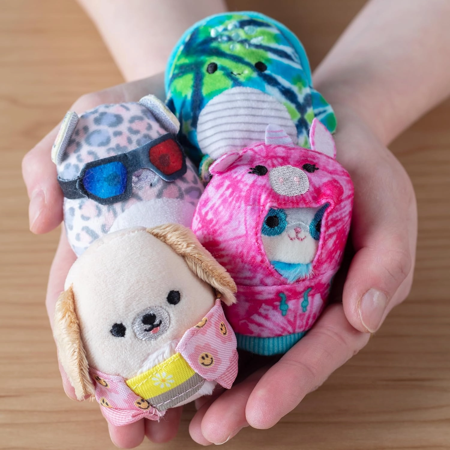 Squishmallows Squishville Series 12 Mini Mystery Plush (3 Pack) Official Jazwares Plush - Collectible Soft & Squishy Blind Capsules - Styles May Vary - Gift for Boys, Girls & Kids