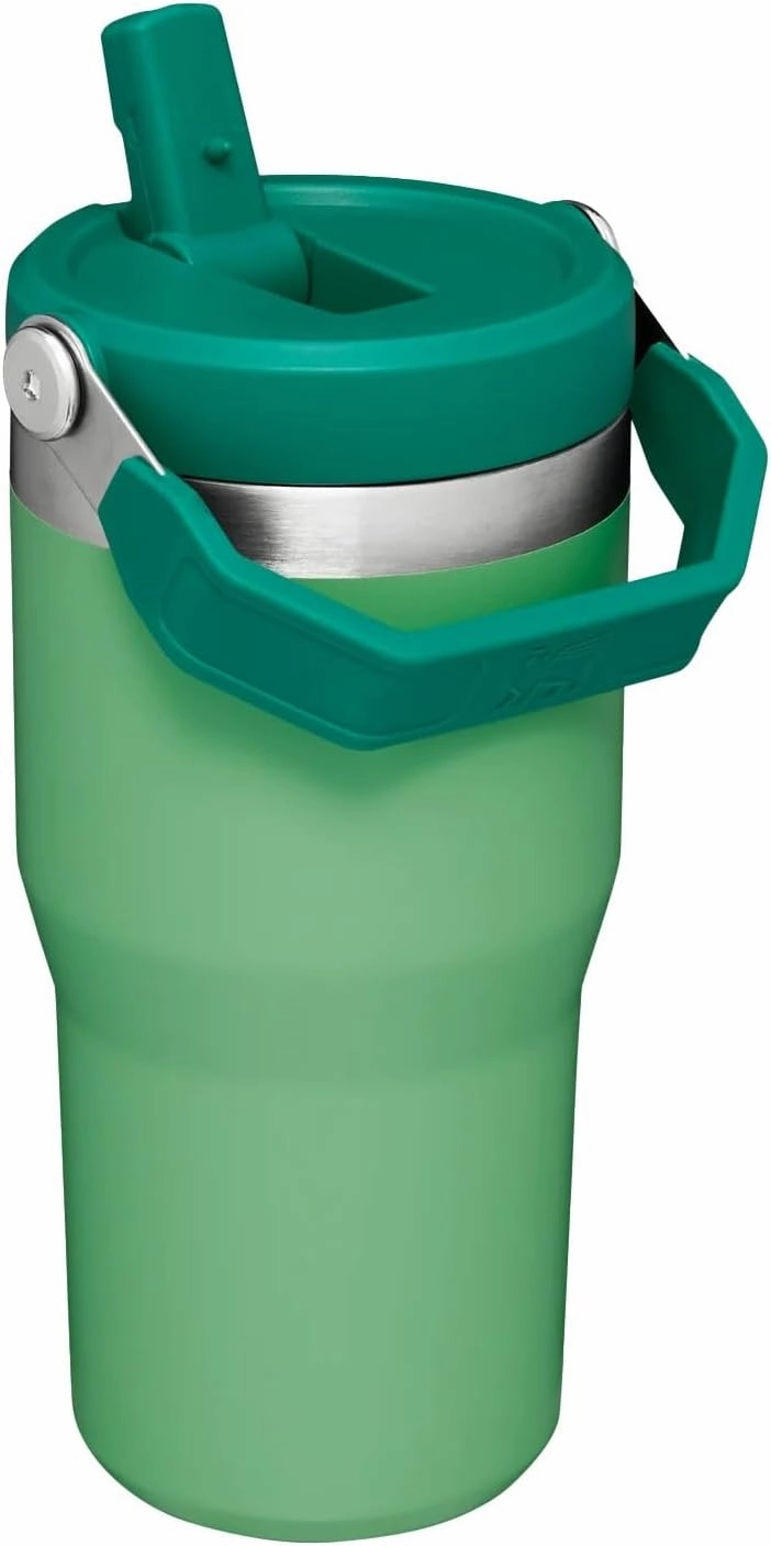 STANLEY IceFlow Stainless Steel Tumbler - Vacuum Insulated Water Bottle for Home, Office or Car Reusable Cup with Straw Leak Resistant Flip Cold for 12 Hours or Iced for 2 Days