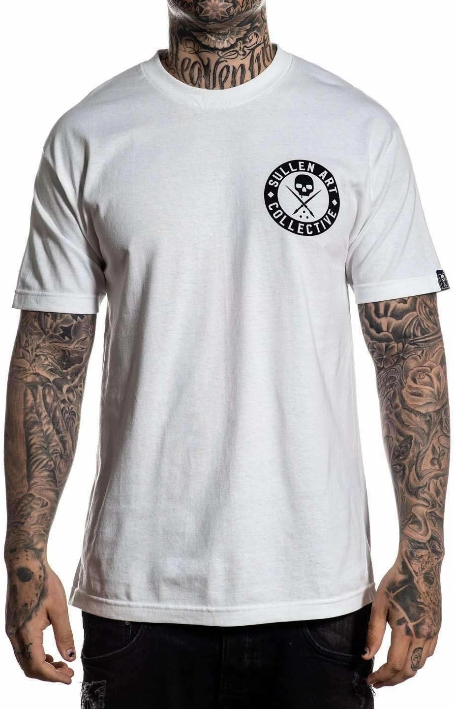 Sullen The Classic Badge of Honor Tattoo Lifestyle Graphic Standard Short Sleeve Tee