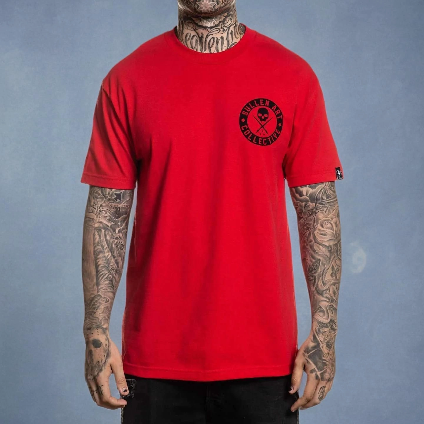 Sullen The Classic Badge of Honor Tattoo Lifestyle Graphic Standard Short Sleeve Tee