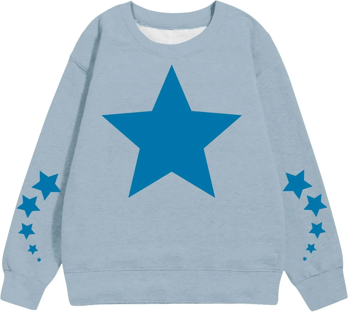 Sweatshirt for Unisex Teen 2024 Fashion Graphic Print Long Sleeve Pullover Loose Fit Trendy Warm Tops 1-10 Years
