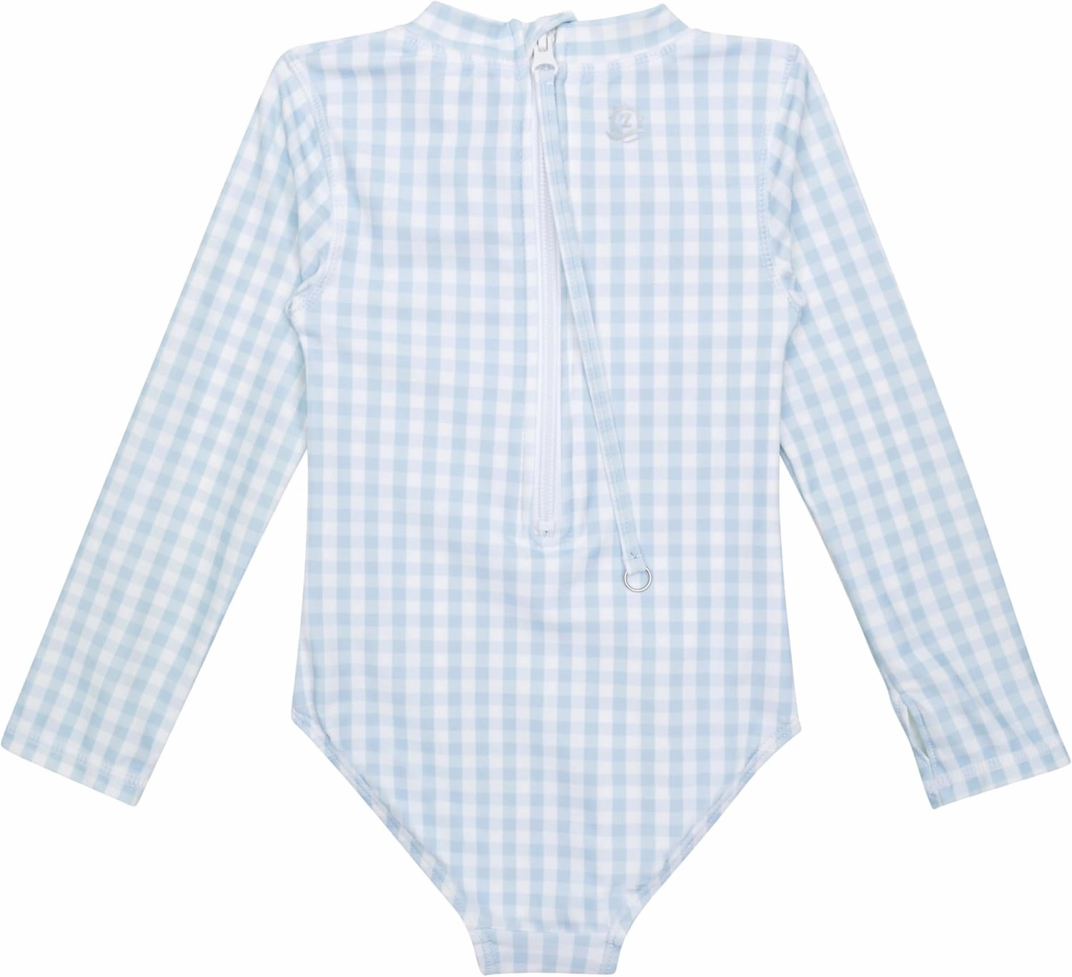 SwimZip® Girls' Long Sleeve UPF 50  One-Piece Swimsuit - Ages 6-14