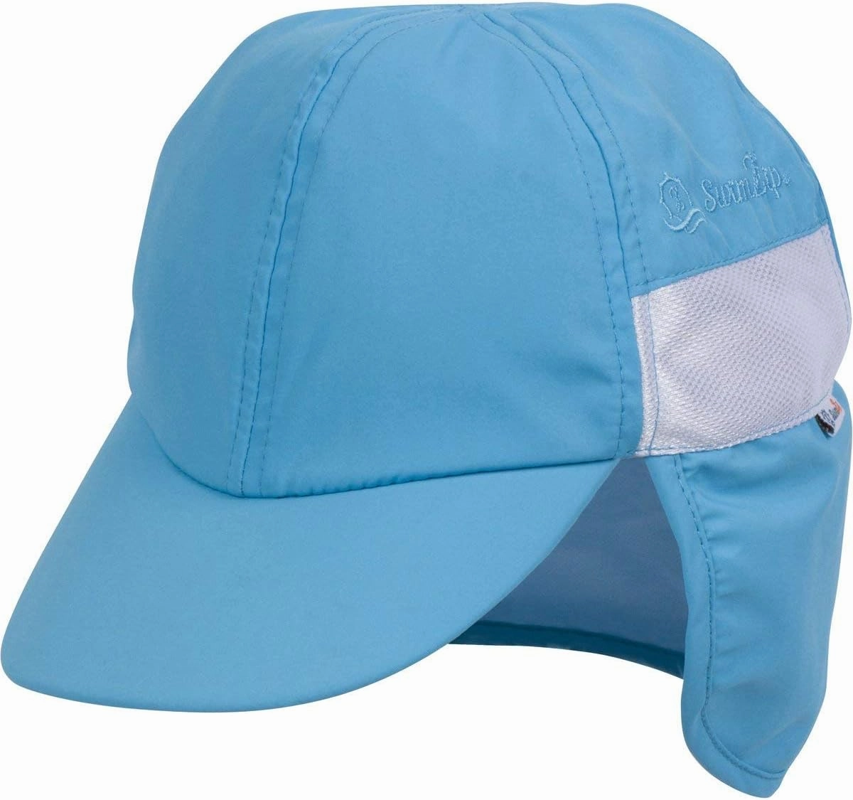 SwimZip Sun Hat with Neck Flap | UPF 50  Protection for Baby, Toddler, and Kids