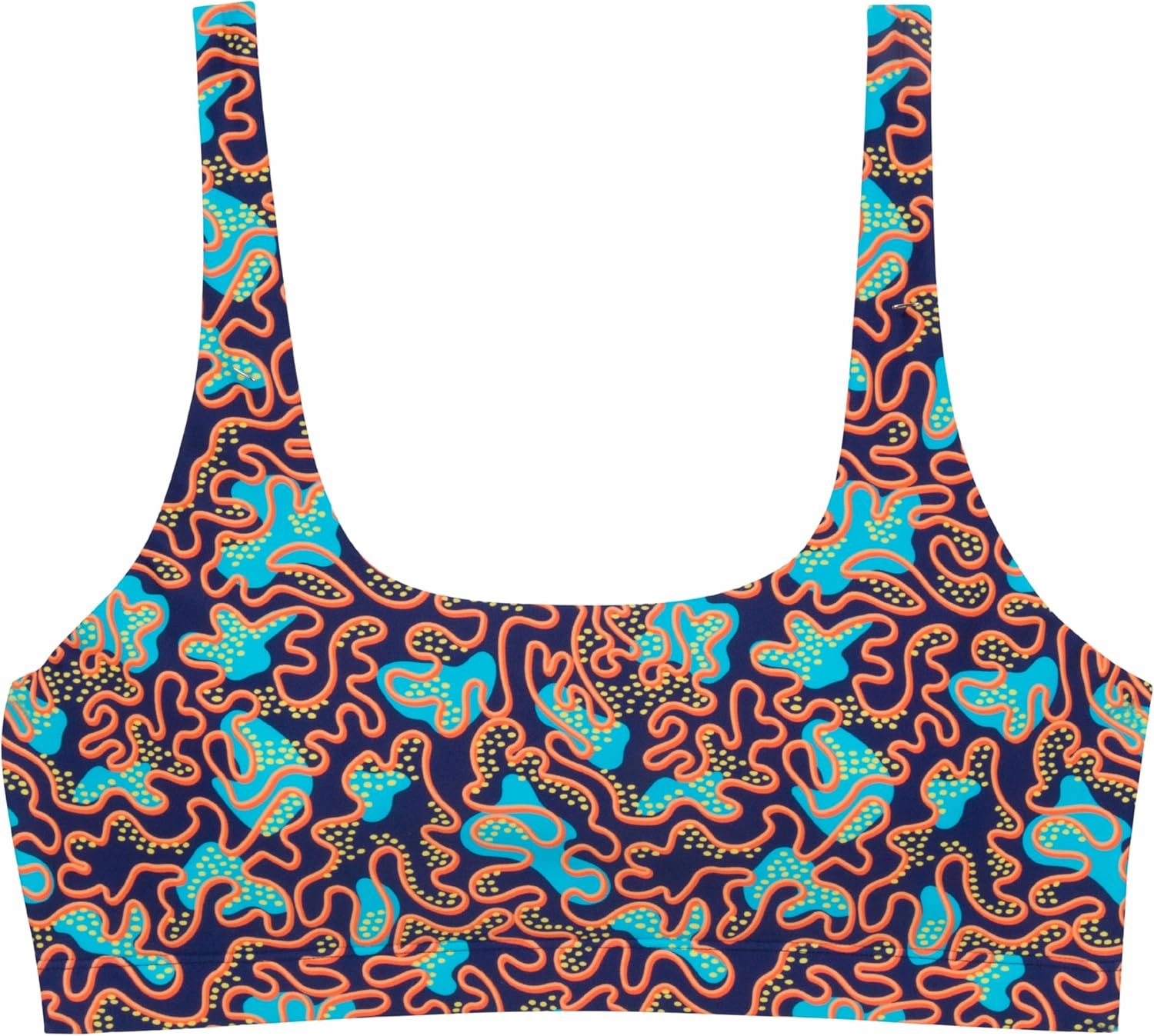 SwimZip Women's Scoop Neck Halter Top Bikini - UPF 50  Sun Protection