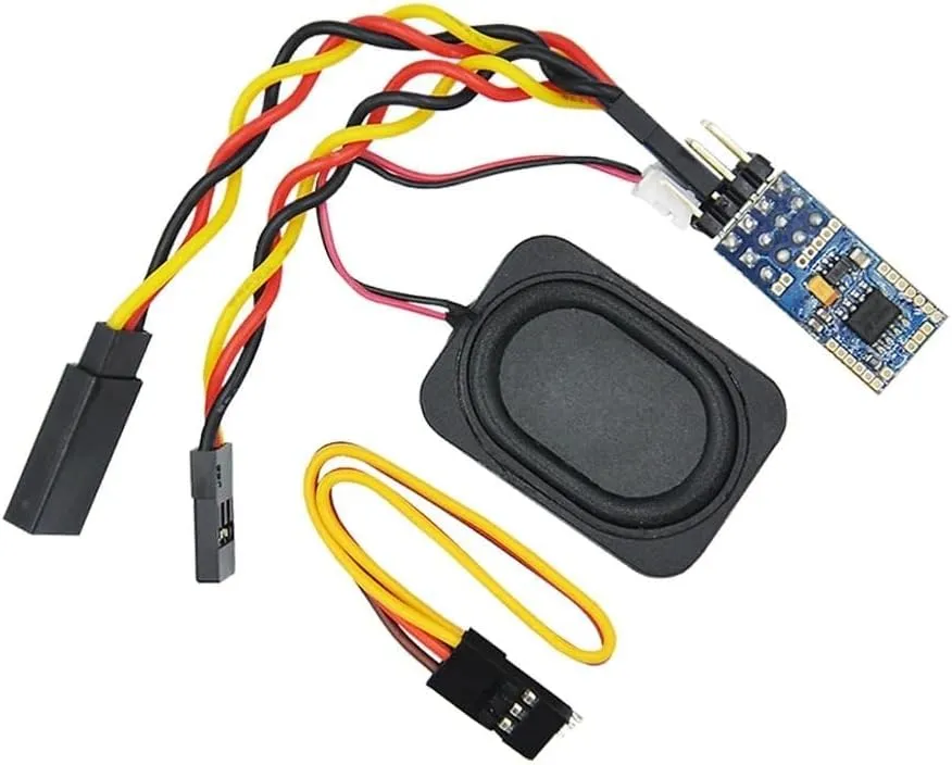 TBS Mini Programmable Engine Sound USB Unit for Orlandoo OH35P01 for Truck JJRC Q64 Q65 KIT Micro RC Car Parts(Sound Unit and USB)