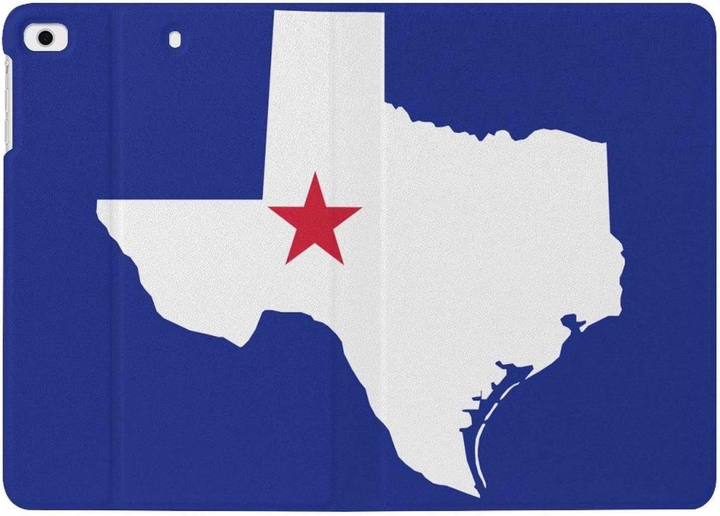 Texas Flag Map Fashion Case Waterproof Protective Cover Adjustable Stand Auto Sleep/Wake Compatible with ipad Mini 1/2/3/4/5 (7.9in)
