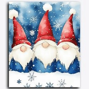 Three Cute Gnome