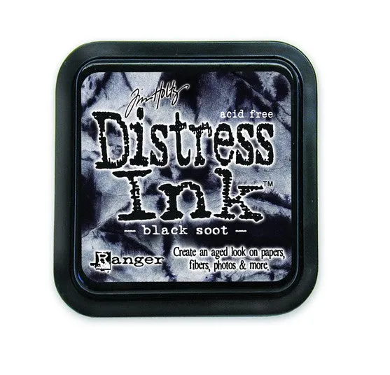 Tim Holtz Distress Ink Pad, Black Soot