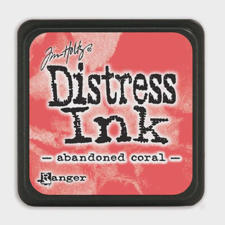 Tim Holtz Mini Distress Pad Abandoned Coral