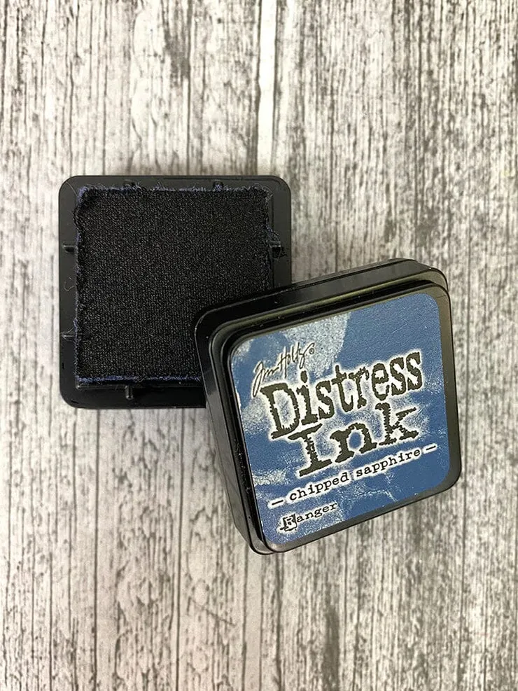 Tim Holtz Mini Distress Pad Chipped Sapphire