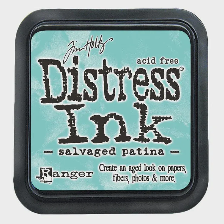 Tim Holtz Mini Distress Pad Salvaged Patina