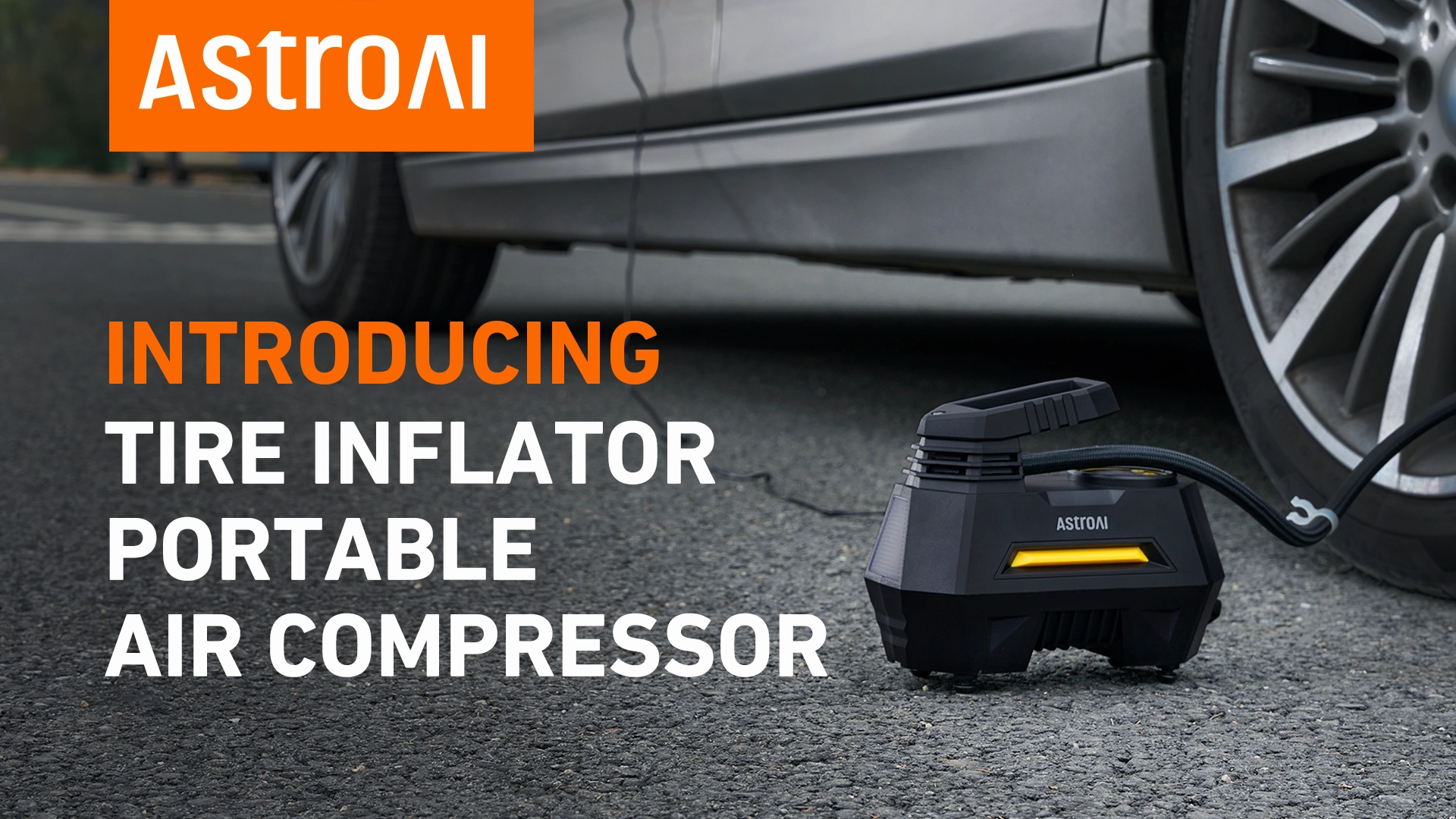 Tire Inflator Portable Air Compressor Tire Air Pump for Car Tires