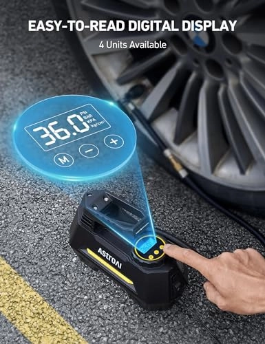 Tire Inflator Portable Air Compressor Tire Air Pump for Car Tires