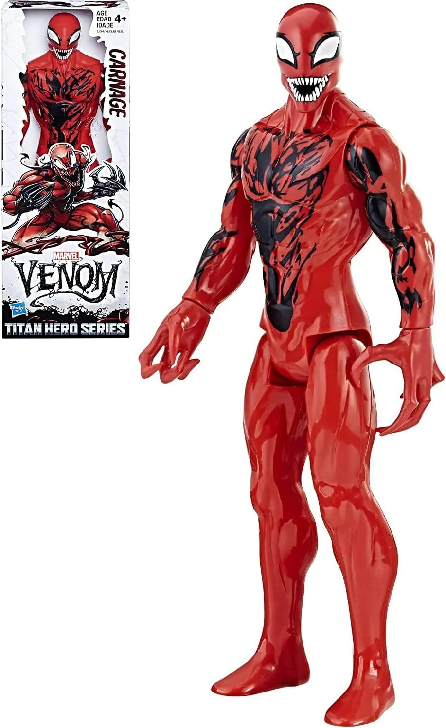 Titan Hero Series Carnage 12-Inch Action Figure from Venom