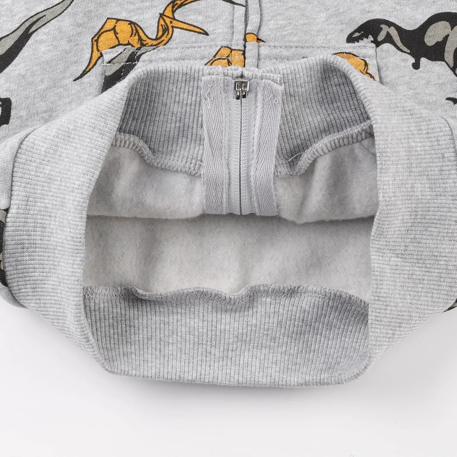 Toddler Zip Up Hoodie Sweatshirt Fall Clothes Boys Jacket With Hood 2-7 Years