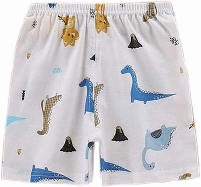 Toddler Baby Boy Elastic Waist Pull On Cotton Shorts for Littler Kids Boys Short Pants Summer Clothes