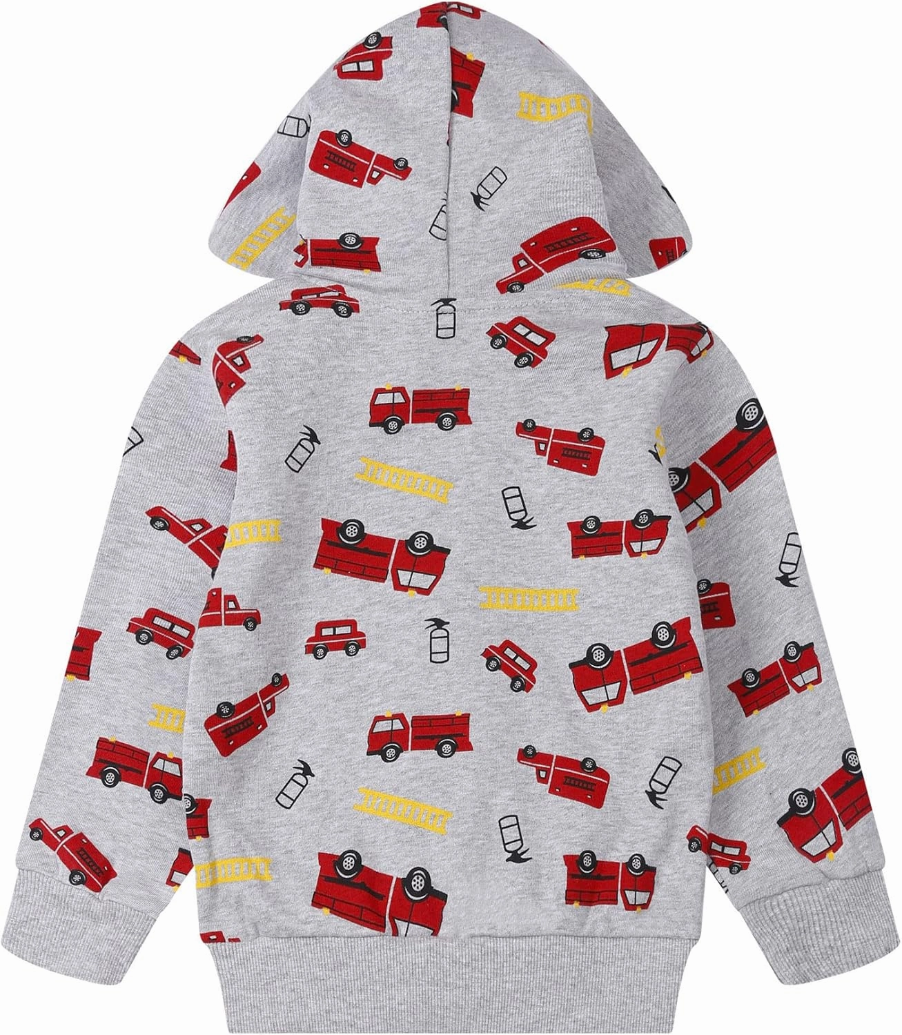 Toddler Zip Up Hoodie Sweatshirt Fall Clothes Boys Jacket With Hood 2-7 Years
