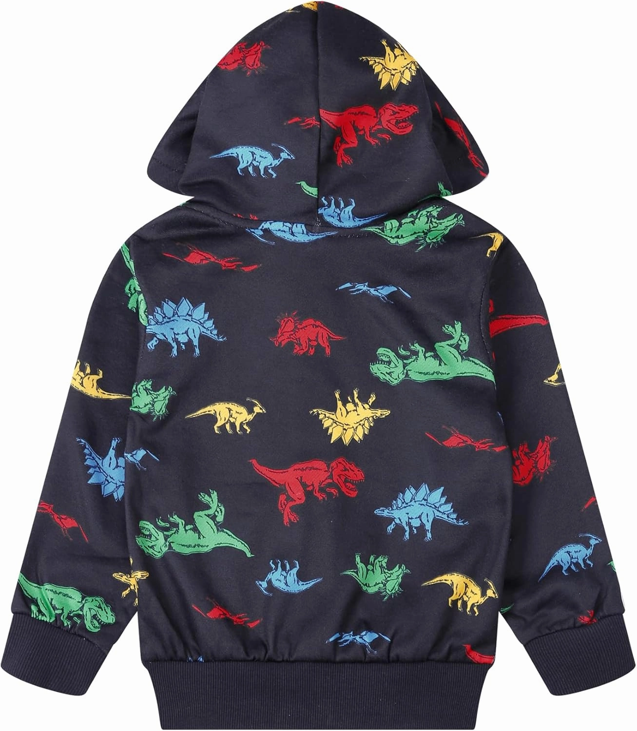 Toddler Zip Up Hoodie Sweatshirt Fall Clothes Boys Jacket With Hood 2-7 Years