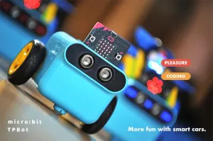 TPBot Car Kit ：Smart Car Robot Kit for micro:bit (without micro:bit board)