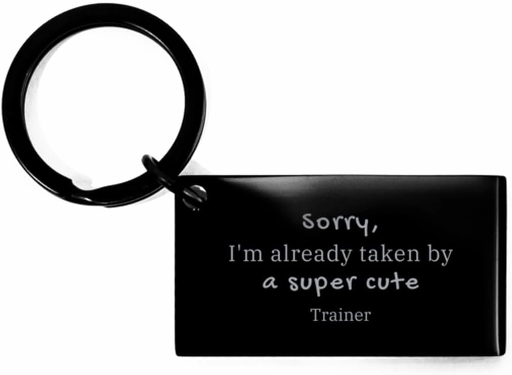 Trainer Super Cute Engraved Keychain Perfect Birthday Gifts for Her