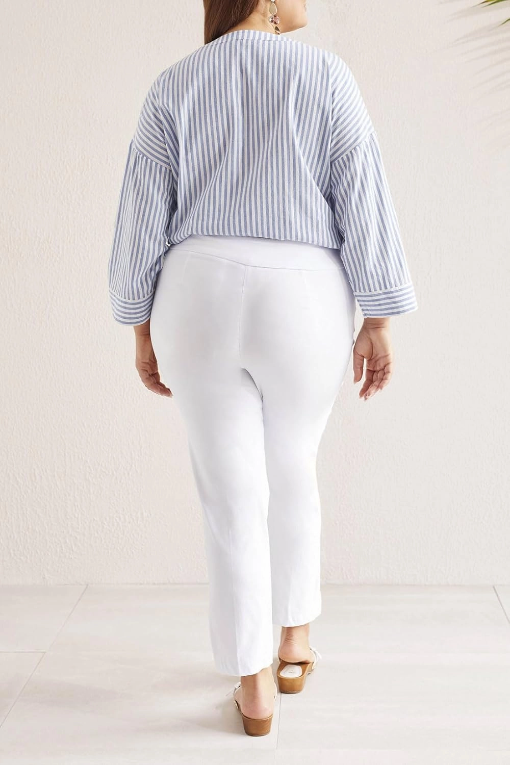Tribal Women's Performance Stretch Pull on Slimming Ankle Pants