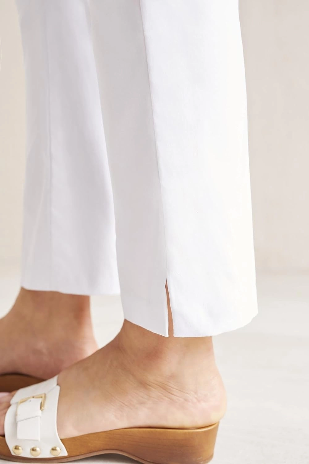 Tribal Women's Performance Stretch Pull on Slimming Ankle Pants