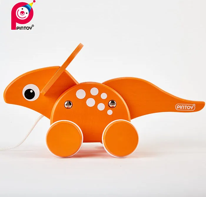 Triceratops Pull-Toy