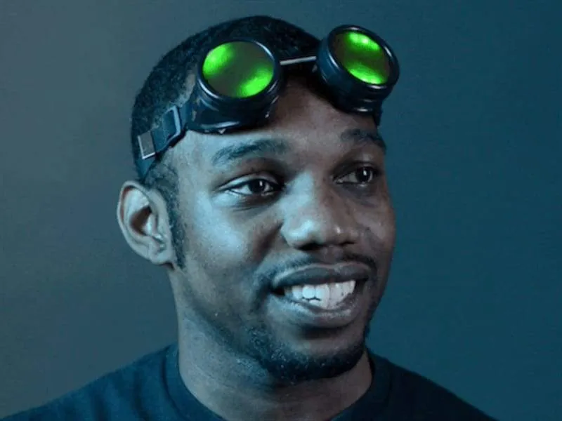 Trinket Powered Neopixel Goggle Kit (ID: 2221)